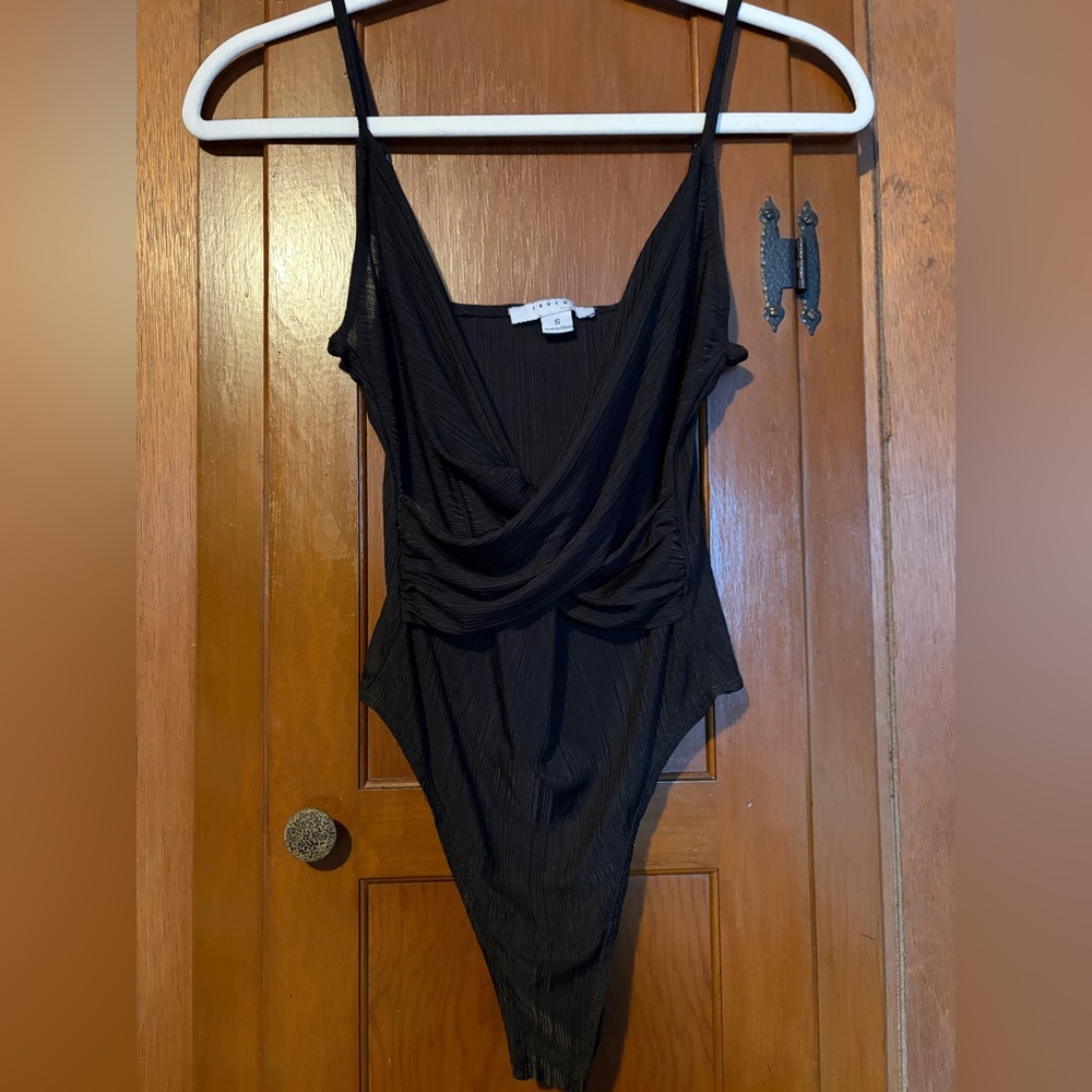 Black Strappy Bodysuit